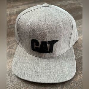 CAT Caterpillar Sheridan Flat Bill Hat